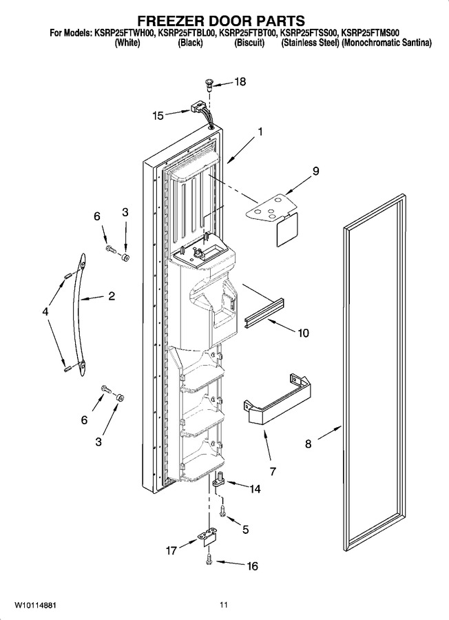Diagram for KSRP25FTBL00