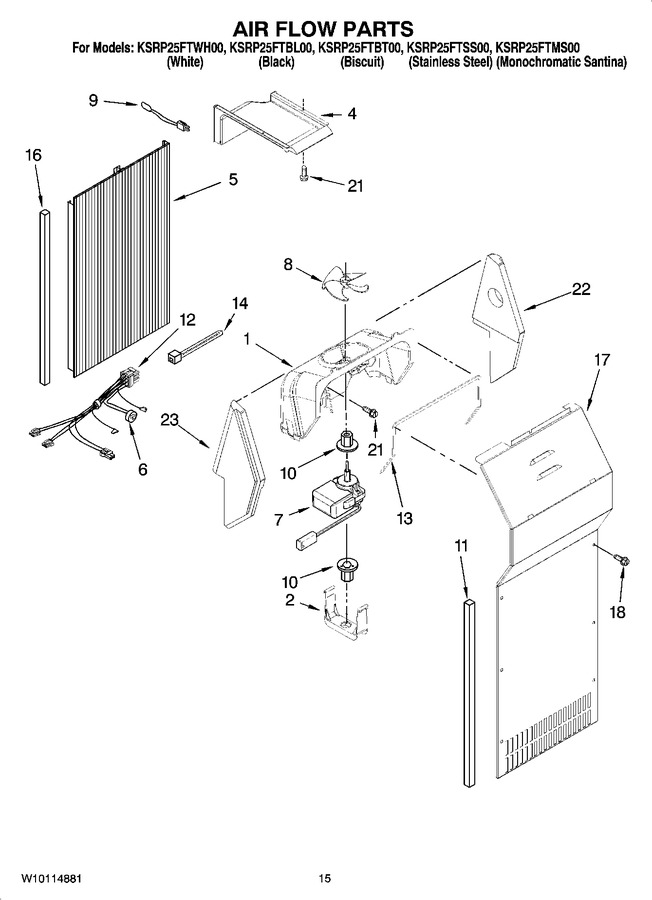Diagram for KSRP25FTSS00