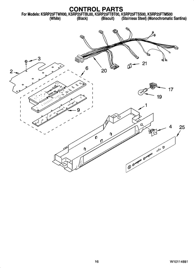 Diagram for KSRP25FTBL00