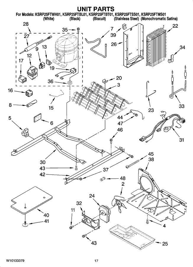 Diagram for KSRP25FTBL01