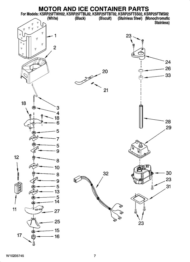 Diagram for KSRP25FTMS02