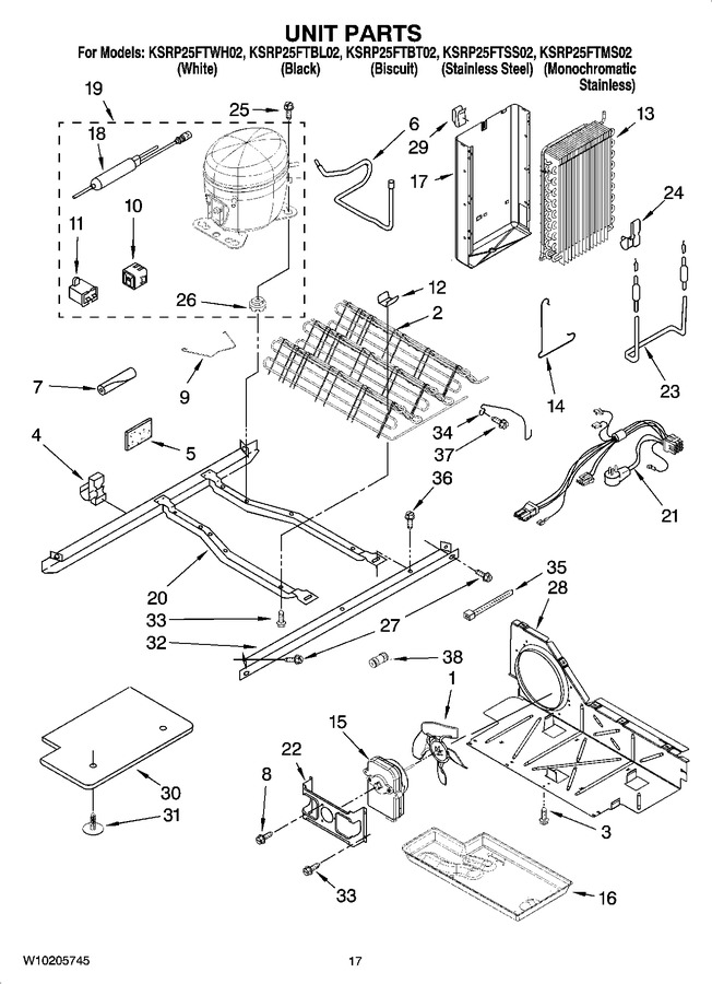 Diagram for KSRP25FTMS02
