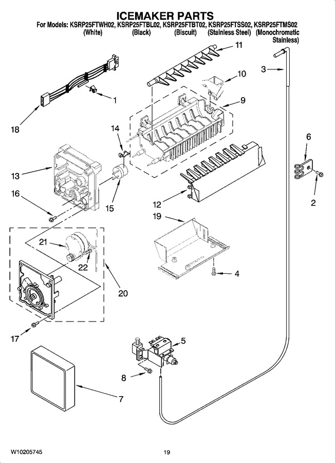 Diagram for KSRP25FTBL02