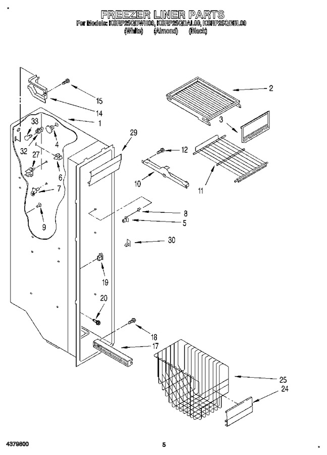 Diagram for KSRP25QDWH00