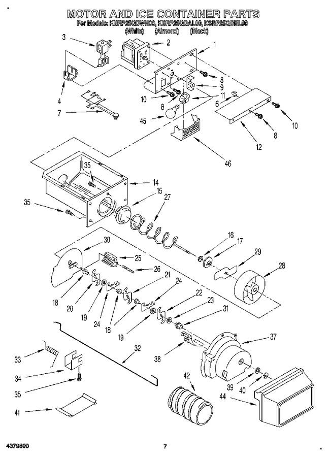 Diagram for KSRP25QDWH00