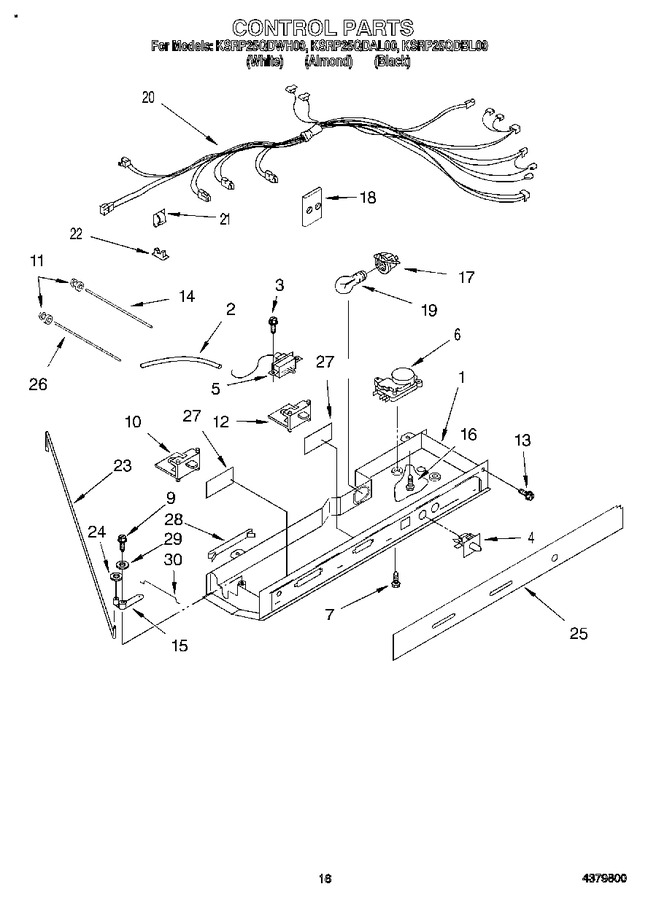 Diagram for KSRP25QDAL00