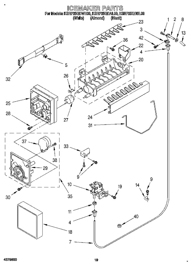 Diagram for KSRP25QDWH00