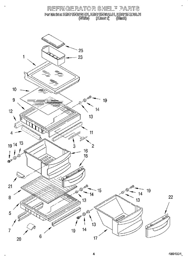 Diagram for KSRP25QDWH01