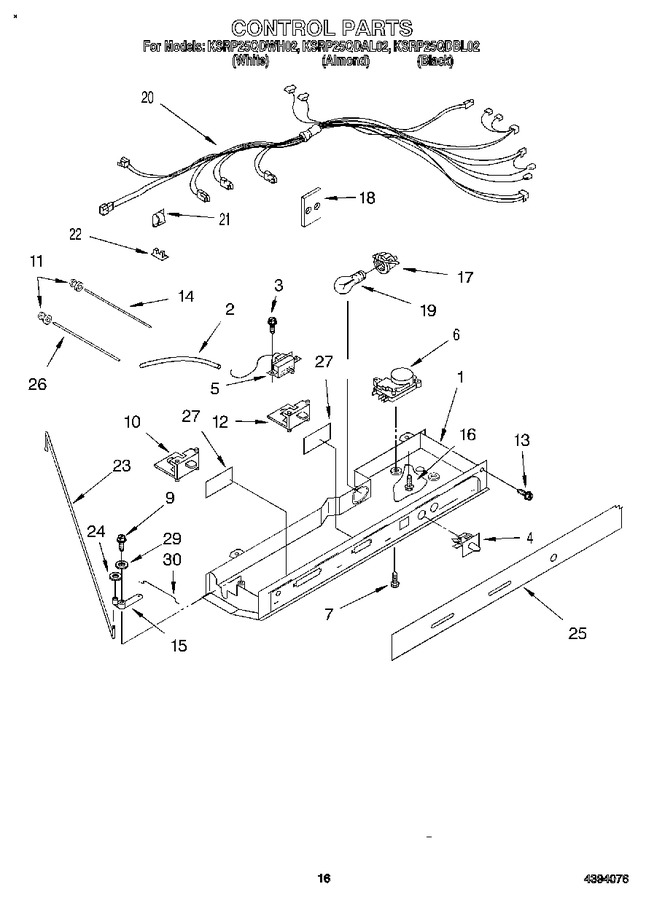 Diagram for KSRP25QDWH02