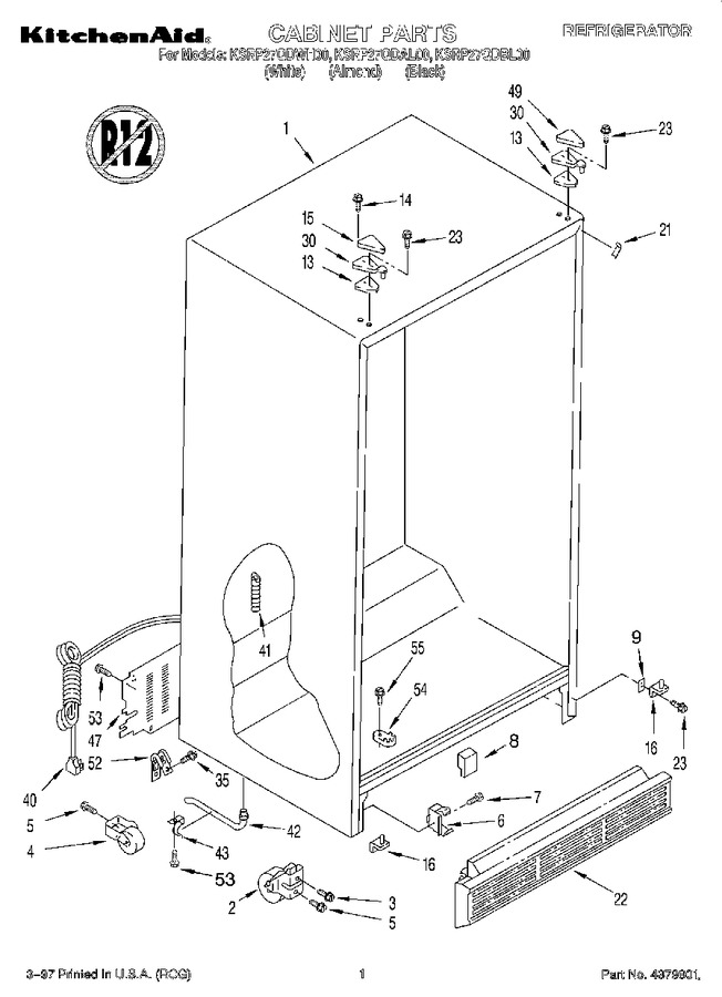 Diagram for KSRP27QDBL00