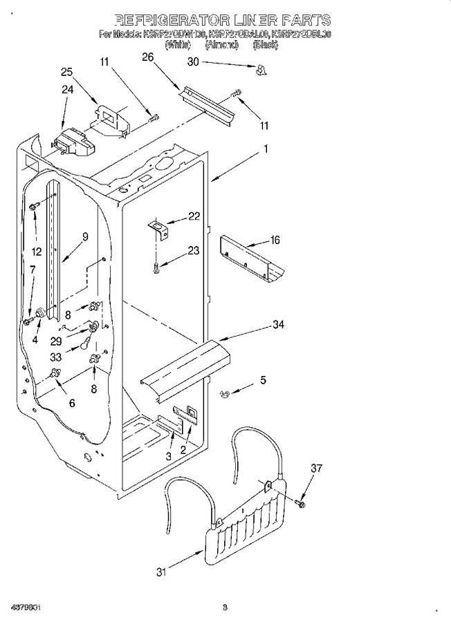 Diagram for KSRP27QDAL00