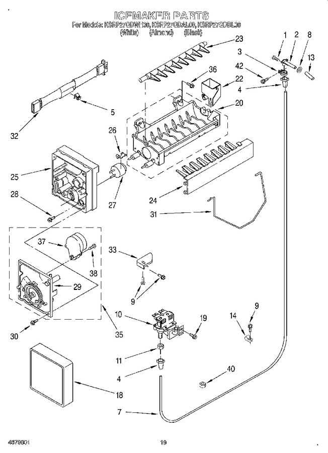 Diagram for KSRP27QDBL00