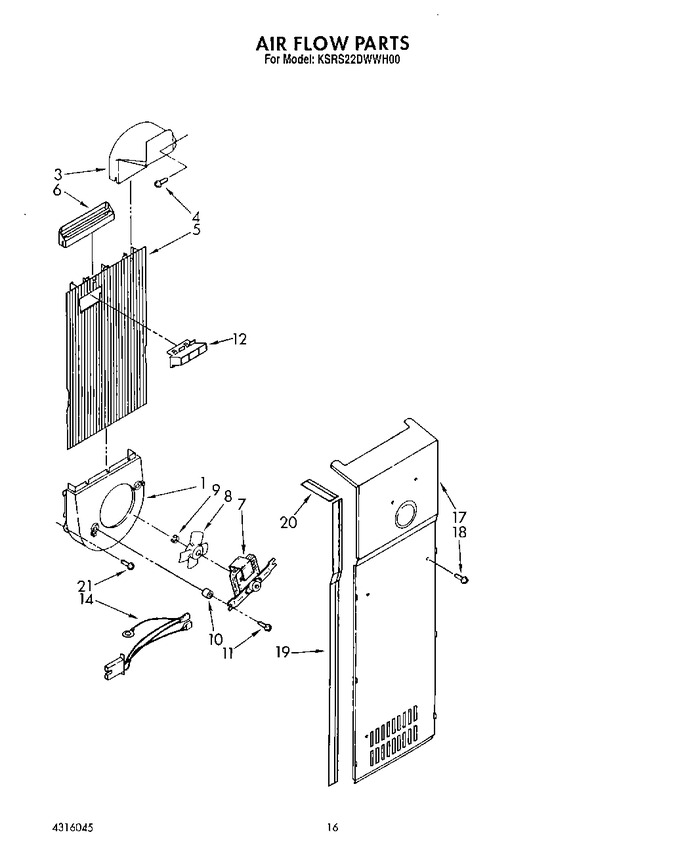 Diagram for KSRS22DWAL00