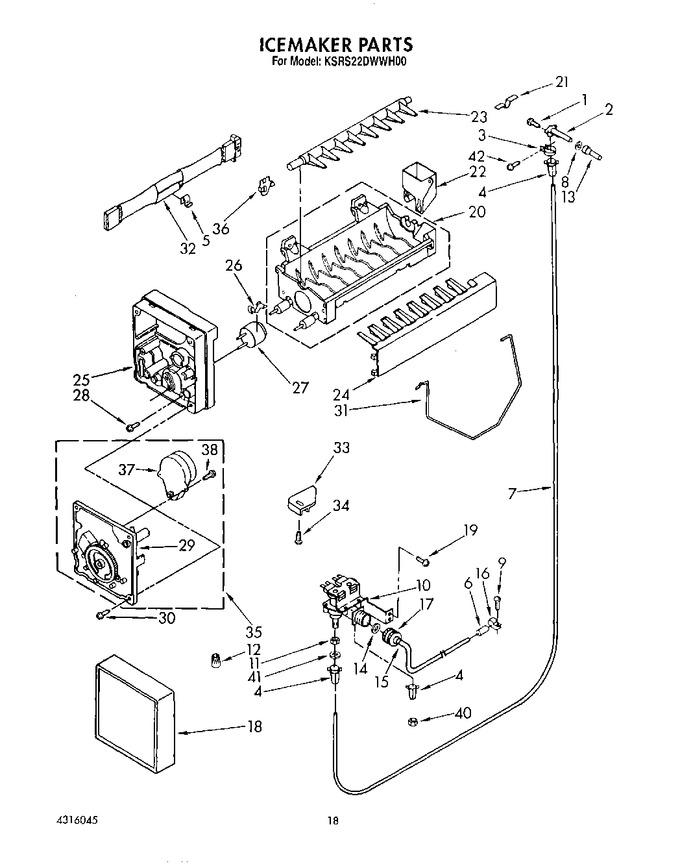 Diagram for KSRS22DWAL00