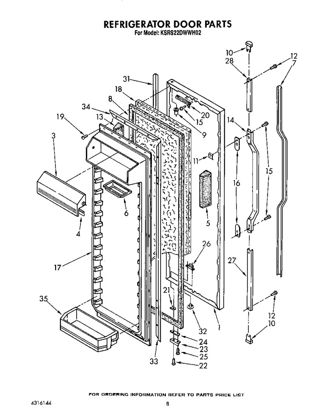 Diagram for KSRS22DWWH02