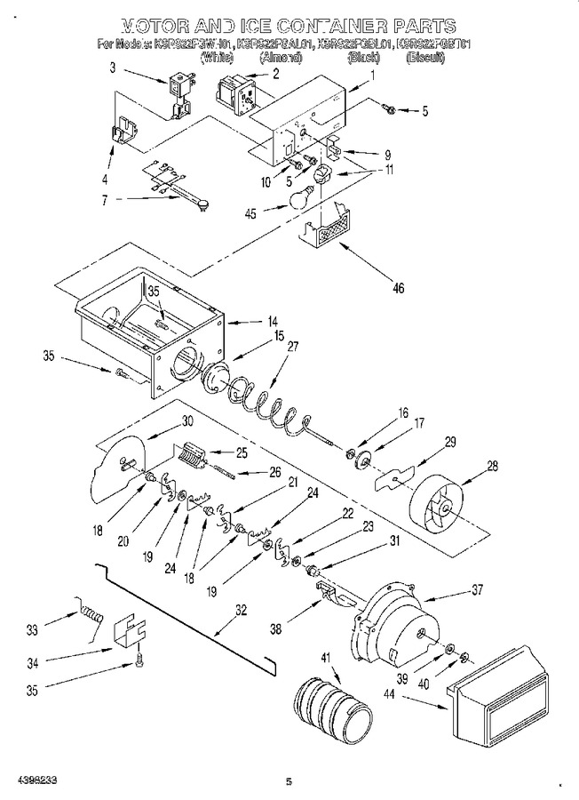Diagram for KSRS22FGWH01