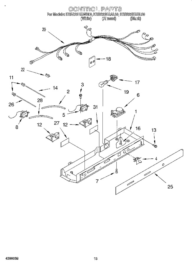 Diagram for KSRS22KGWH00