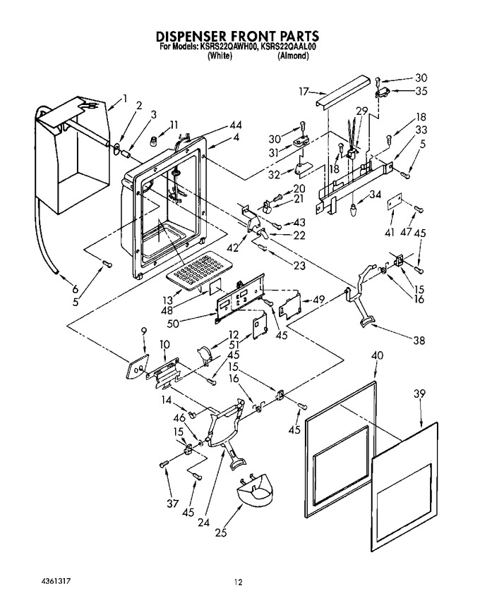 Diagram for KSRS22QAWH00