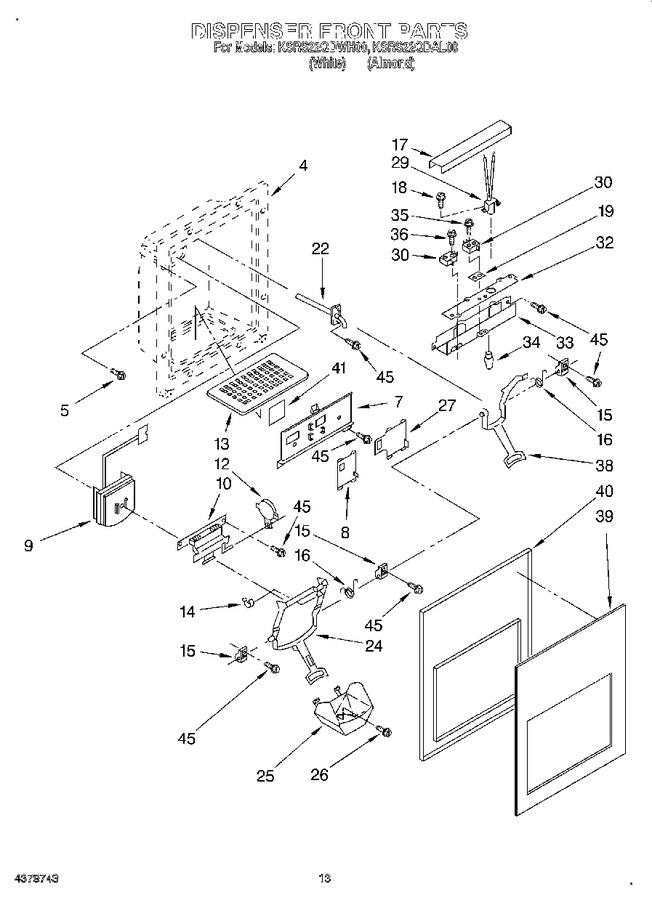 Diagram for KSRS22QDWH00