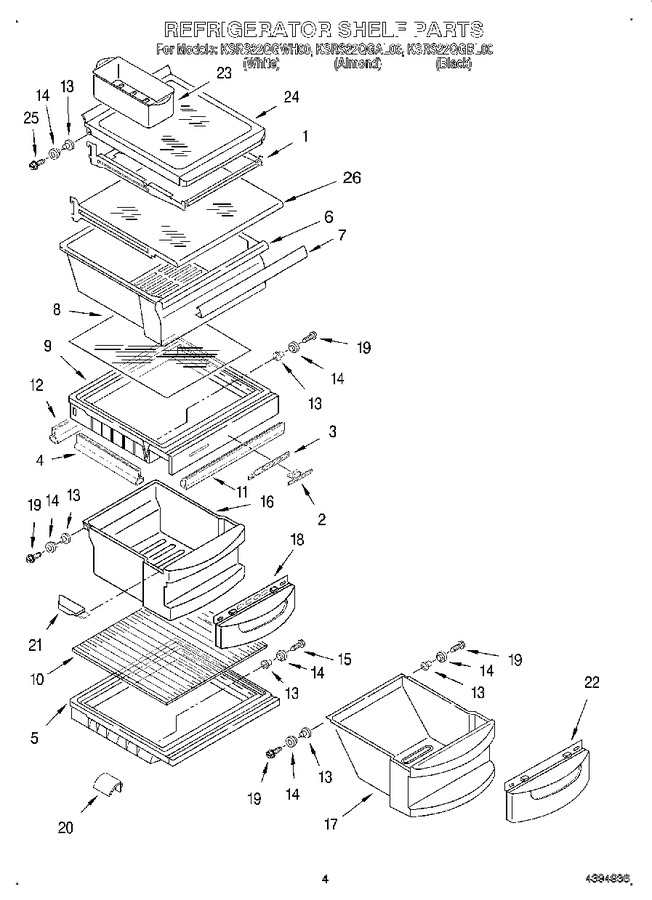 Diagram for KSRS22QGWH00