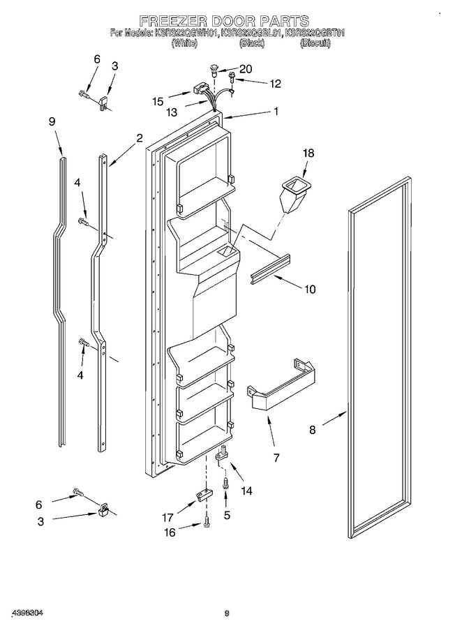 Diagram for KSRS22QGWH01