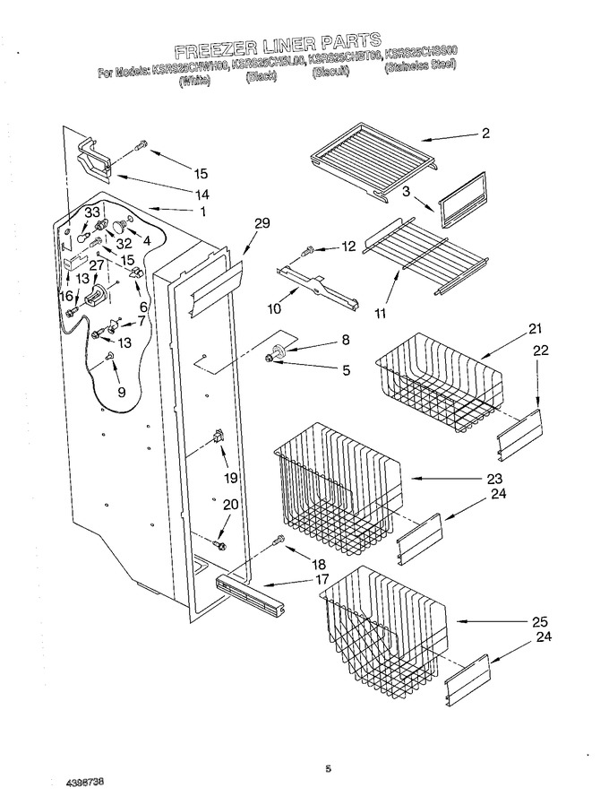 Diagram for KSRS25CHBL00