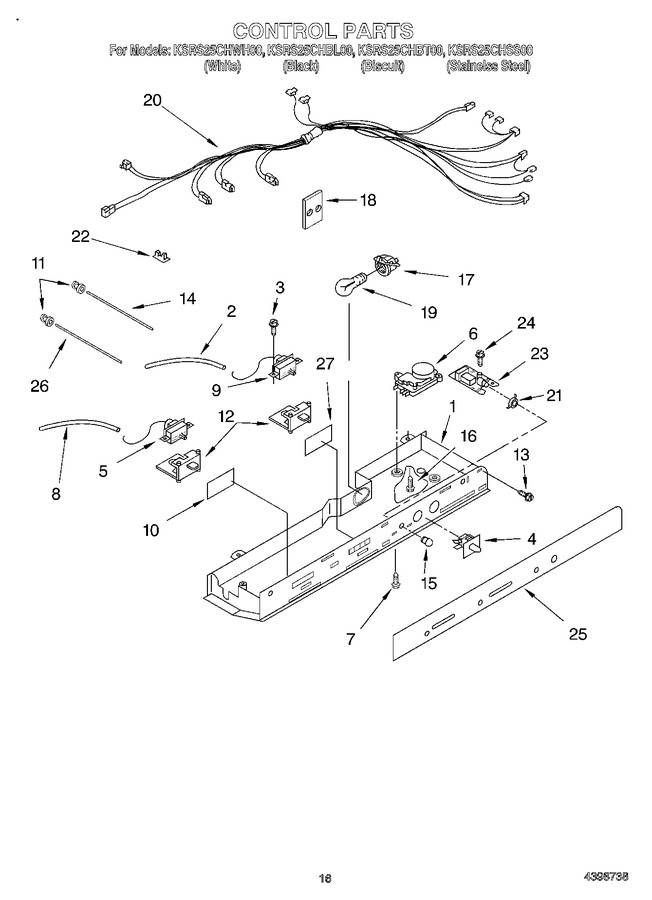 Diagram for KSRS25CHBL00