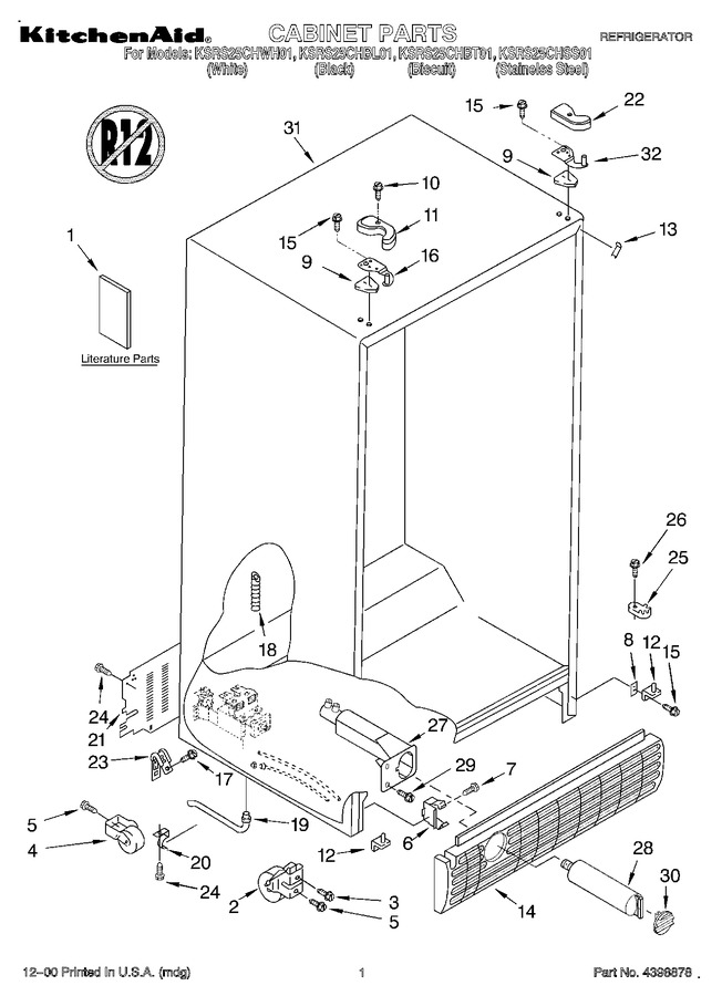 Diagram for KSRS25CHBL01