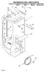Diagram for 02 - Refrigerator Liner Parts