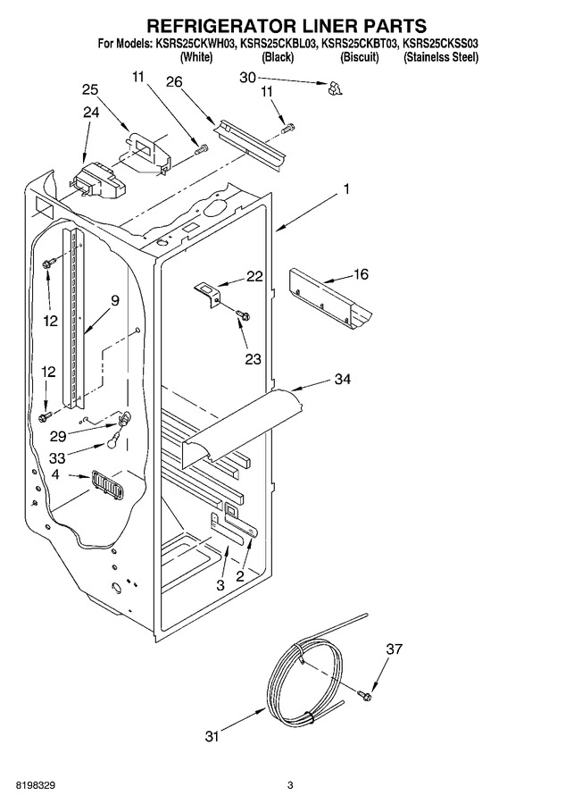 Diagram for KSRS25CKBT03