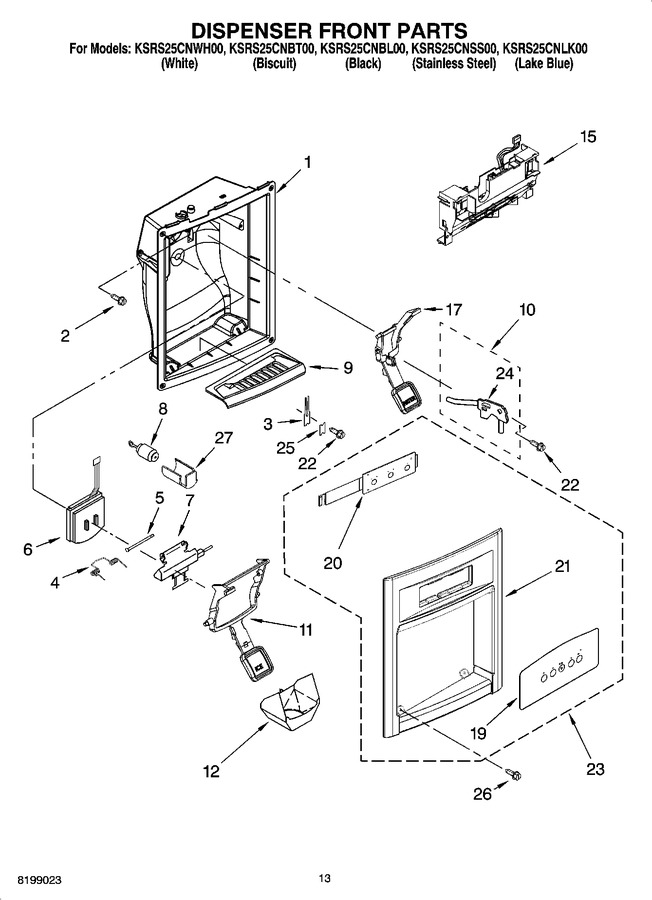 Diagram for KSRS25CNBT00