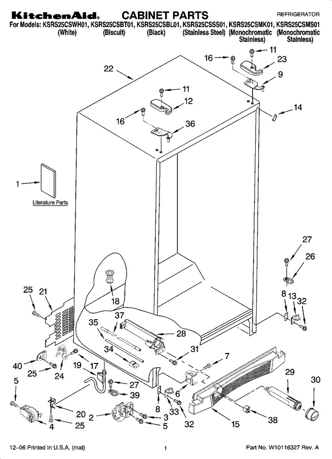 Diagram for KSRS25CSSS01