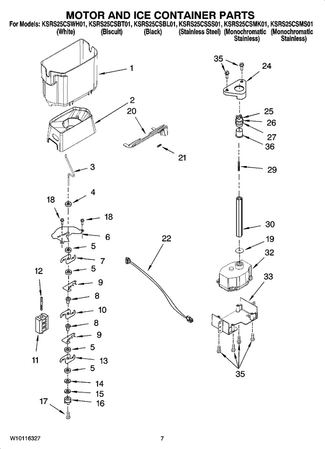 Diagram for KSRS25CSSS01