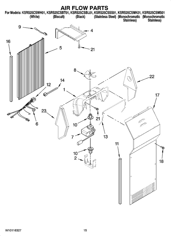 Diagram for KSRS25CSBL01