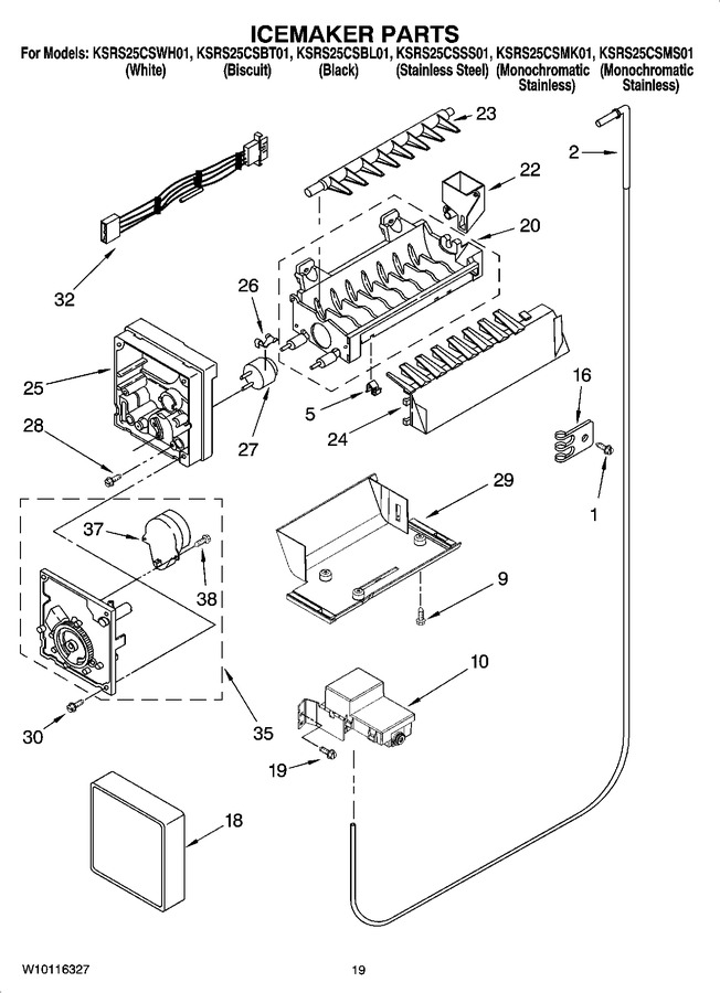 Diagram for KSRS25CSBL01