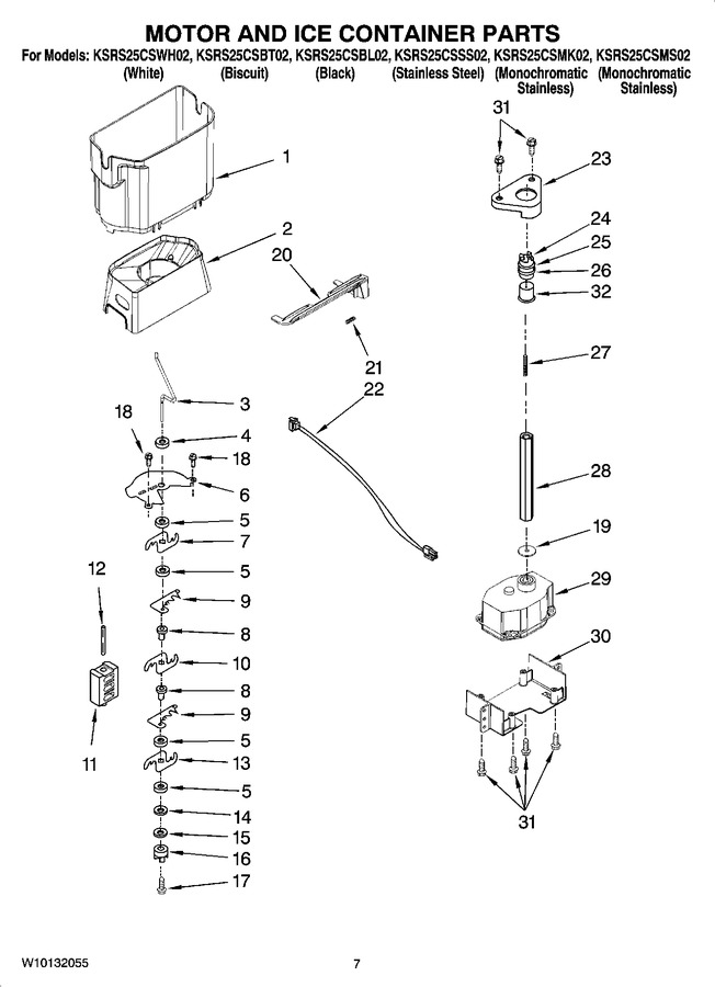 Diagram for KSRS25CSSS02