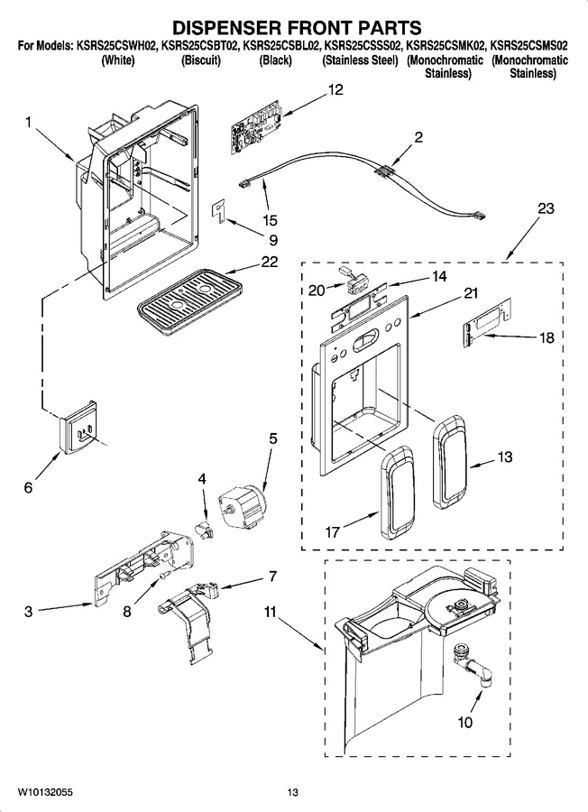 Diagram for KSRS25CSSS02