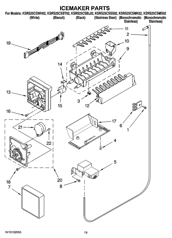 Diagram for KSRS25CSBT02