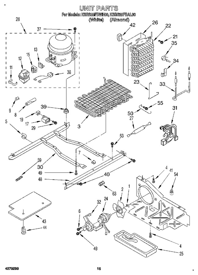Diagram for KSRS25FBWH00