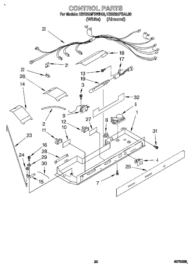 Diagram for KSRS25FBWH00