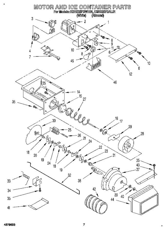 Diagram for KSRS25FBAL01