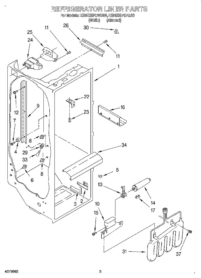 Diagram for KSRS25FDWH00