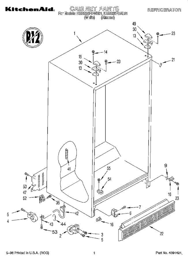 Diagram for KSRS25FDWH01