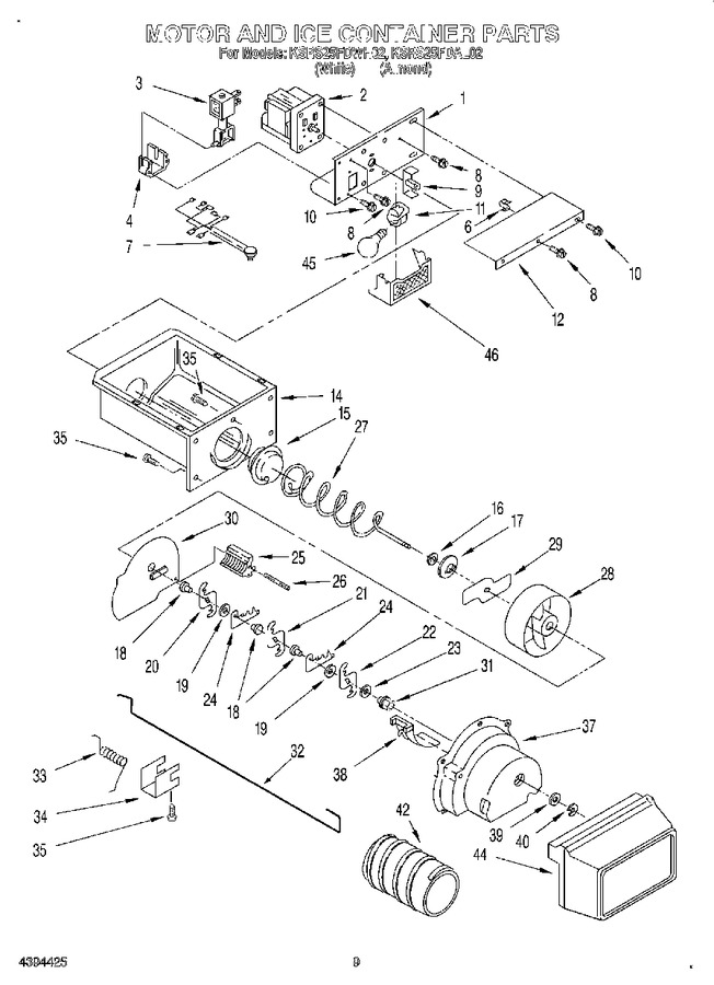 Diagram for KSRS25FDWH02