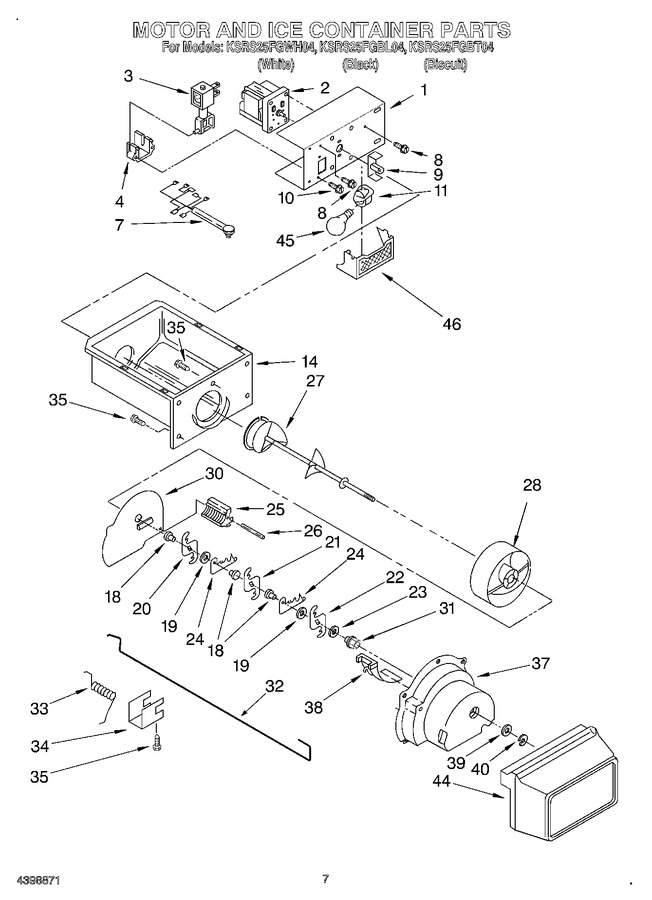 Diagram for KSRS25FGWH04