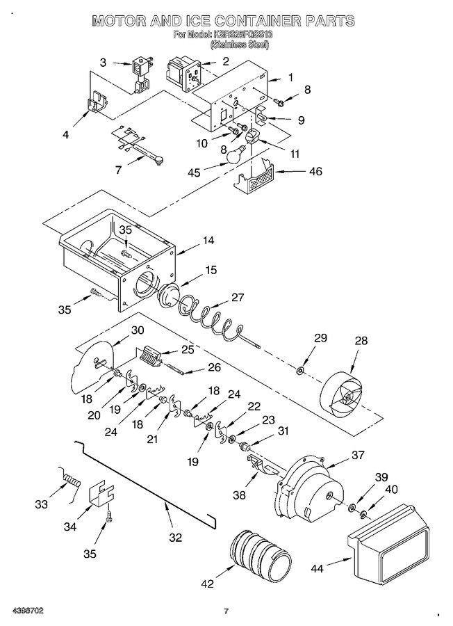 Diagram for KSRS25FGSS13