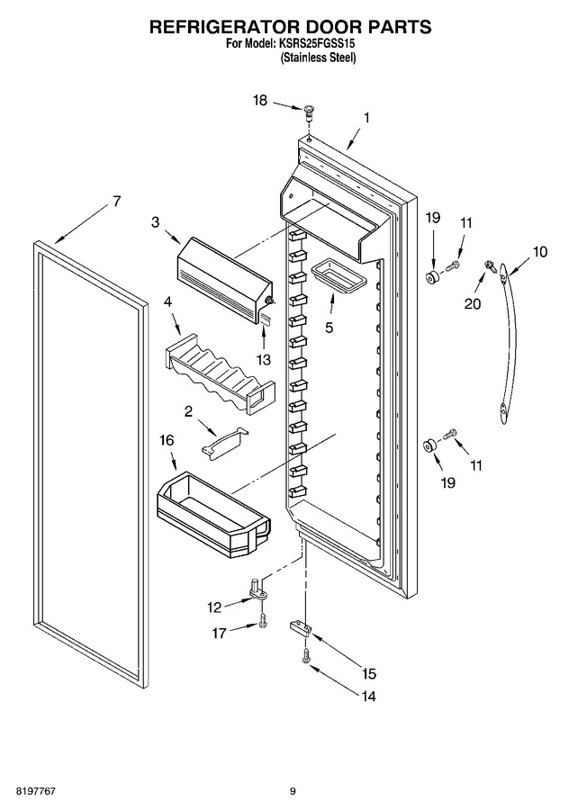 Diagram for KSRS25FGSS15