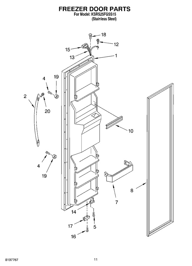 Diagram for KSRS25FGSS15