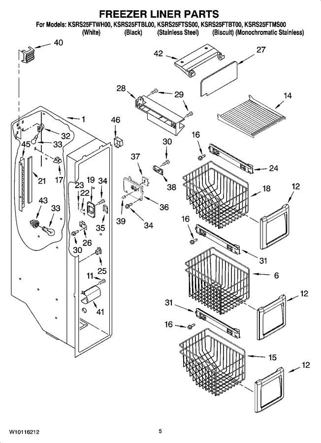 Diagram for KSRS25FTBL00