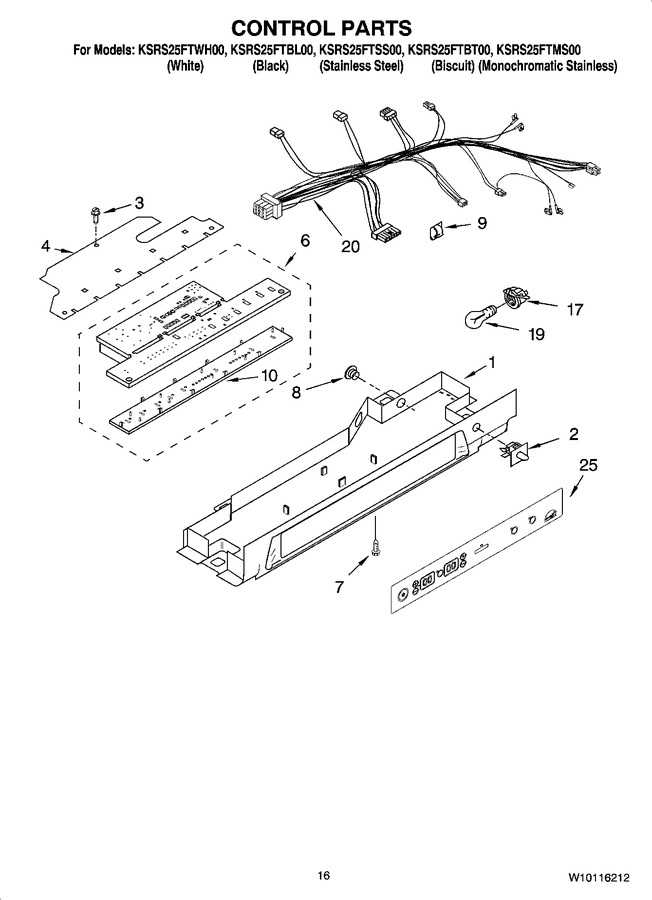 Diagram for KSRS25FTBL00
